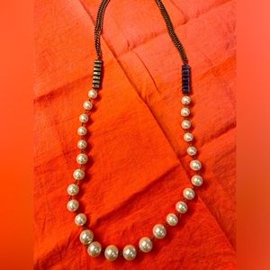 Anthropologie pearl necklace